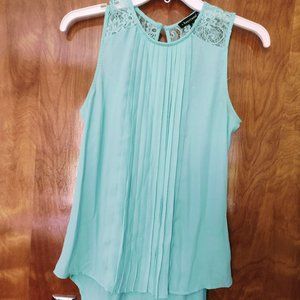 Teal Hearts Med Top